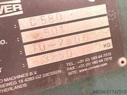 Conver Amphibischer Saugbagger, Fahrzeug C580H