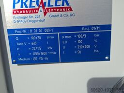 Pregler Hydraulik & Elektronik GmbH & Co Proj.-Nr.: H 01 07 000-1