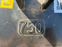 Saphir 750kg TOP Stahlbetongewicht