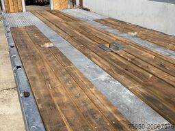 Möslein T 3-6 VB 3 Achs Tieflader- Anhänger, Luftgefedert, Verbreiterung