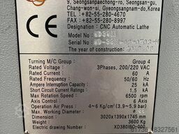 Hanwha XD38II-H 32i-B Fanuc FMB 3-36 turbo