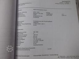 ABUS Hallenkran Brückenkran Kran ELV 3,2 NL 3200Kg Portalkran Kran 8248mm 12Std