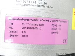 Schmalenberger TH17-32-08/2 50Hz mehrstufige Eintauchpumpe SN:2014010905/10