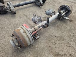 SMB TRAILER AXLE SINGLE TIRES.