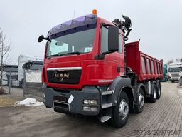 MAN TGS 41.480 8x4 Kipper+Kran Penz/Intarder