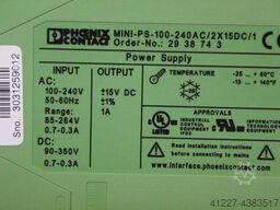 Phoenix Contact MINI-PS-100-240AC/2X15DC/1