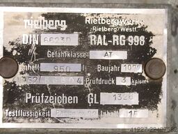 Rietberg Tankinhalt 950 l  DIN 6623D