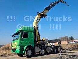 DAF CF 510 /8X4/ 40m Kran Effer + Man basket+Lowbed