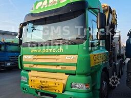 DAF CF 510 /8X4/ 40m Kran Effer + Man basket+Lowbed