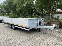 Möslein THT 11- G 6,2  Tandem Pritsche- Tieflader mit Rungentaschen