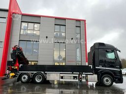 MERCEDES-BENZ ACTROS 2548/CONTAINERPRITSCHE/KRAN FASSI F545