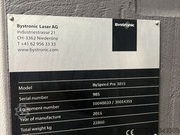 Bystronic BySpeed Pro 3015
