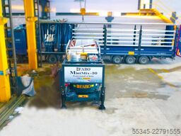 FABO Mobile Concrete Batching Plant 30 m3/h Mobile Concrete Batching Plant