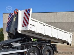 DAF CF 410 +Hooklift Palift 18t. and HMF crane