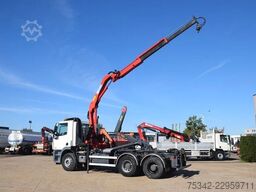 DAF CF 410 +Hooklift Palift 18t. and HMF crane