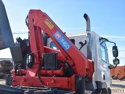 DAF CF 410 +Hooklift Palift 18t. and HMF crane
