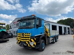 MERCEDES-BENZ 2751 Arocs Pritsche + Kran Retarder Motorschaden