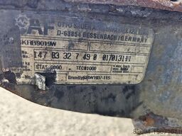 SAF SKRB9019W TRAILER AXLE.