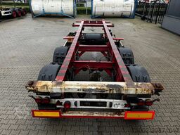 Krone 2-assig 20FT chassis, BPW + trommel, luchtverin...