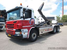 SCANIA P410 CB6X2 HSA Hyva 22T Haken Liftachse