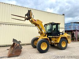 CATERPILLAR 914G / Schaufel+ Gabel / Deutsche Maschine
