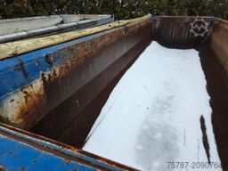 MEILLER Stahlmulde MHKS 41/3-S, Schütte, Liftachse