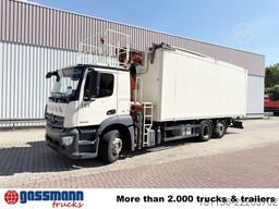 Mercedes-Benz Antos 2536 6x2/4, Walkingfloor, Atlas Kran 186.3,