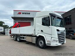 DAF XF 480 Baustoffpritsche Fassi Kran F235, 45 TKM!