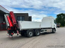 DAF XF 480 Baustoffpritsche Fassi Kran F235, 45 TKM!