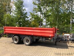 Möslein TTD 19 Schwebheim 19 t Tandemkipper- Tieflader, Breitbereifung