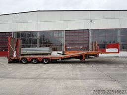 Kässbohrer LB3E  3 Achs Satteltieflader, komplett überfahrbar