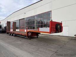 Kässbohrer LB3E  3 Achs Satteltieflader, komplett überfahrbar