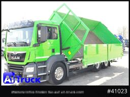 MAN TGS 26.460 LL  Kipper Kran Funk Lenkachse,