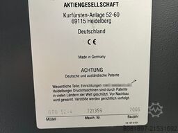 Heidelberg Printmaster GTO 52-4