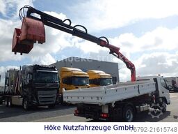 FUSO 7 C 18 Kipper 3,9m/Palfinger Kran/Greifer/2xAHK