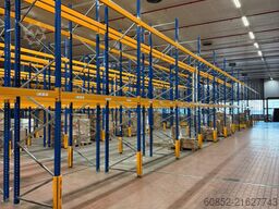 14 lfm Jungheinrich MPB Palettenregale H: 500cm, Fachlast: 2100 kg