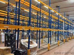 14 lfm Jungheinrich MPB Palettenregale H: 500cm, Fachlast: 2100 kg