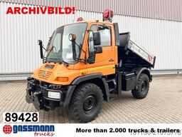 Unimog U 300 4x4, Kipper, VarioPilot, Kommunalhydraulik,
