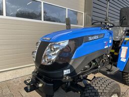 SOLIS 20 4WD (18.5 PK mitsubishi) minitractor NIEUW gazonbanden