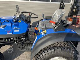 SOLIS 20 4WD (18.5 PK mitsubishi) minitractor NIEUW gazonbanden