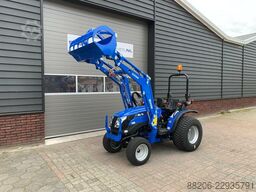SOLIS 26 4WD 24.5 PK minitractor NIEUW + frontlader / GAZONBANDEN