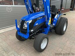 SOLIS 26 4WD 24.5 PK minitractor NIEUW + frontlader / GAZONBANDEN