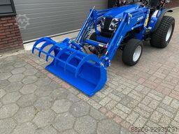 SOLIS 26 4WD 24.5 PK minitractor NIEUW + frontlader / GAZONBANDEN