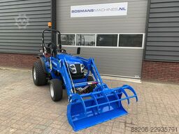 SOLIS 26 4WD 24.5 PK minitractor NIEUW + frontlader / GAZONBANDEN
