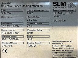 Nikon SLM Solutions SLM280 2.0 Single 700W