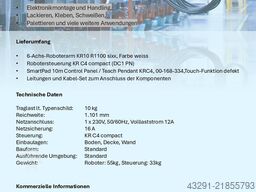 KUKA KR 10 R1100 sixx (367 Betriebsstunden)