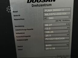 Doosan Puma 2600 SY II