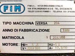 FIM / AMADA VERSA 204