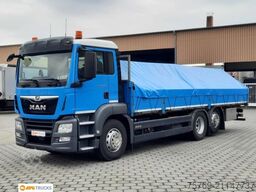 MAN 26.420 TGS Pritsche Plane  8,15 m Intarder AHK