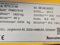 Jungheinrich EFG216k Triplex Lithium